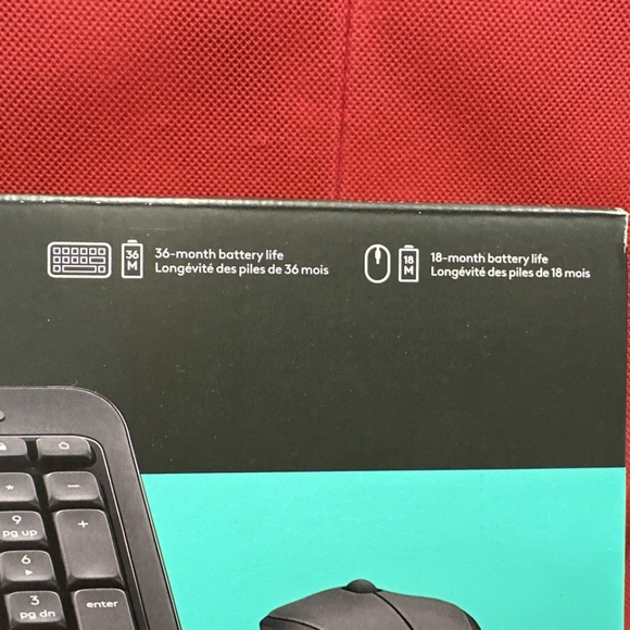 Logitech MK540 Wireless Keyboard and Mouse Combo (920-008671) - Picture 3 of 5